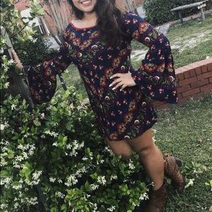 Judith March navy dress